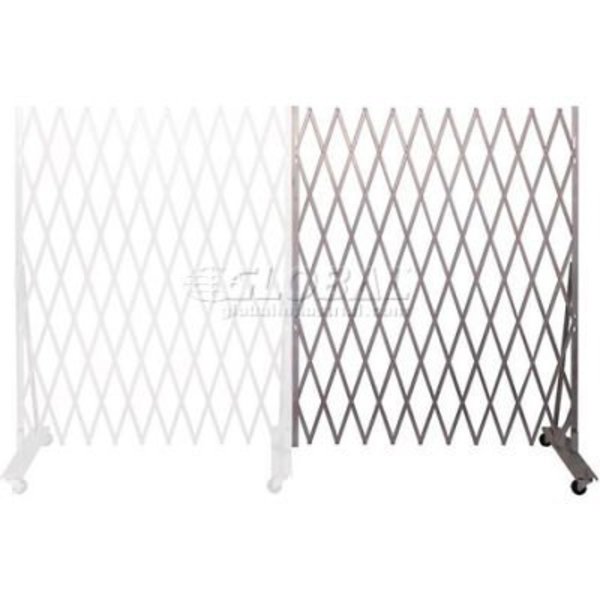 Illinois Engineered Products. Folding Security Gate Add-on 6'Hx6'W In-Use XL665